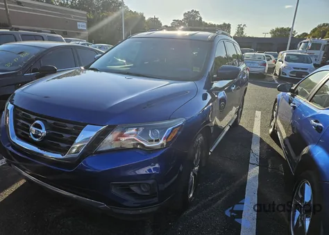 2017 Nissan Pathfinder из США, поврежденный, VIN 5N1DR2MNXHC644670